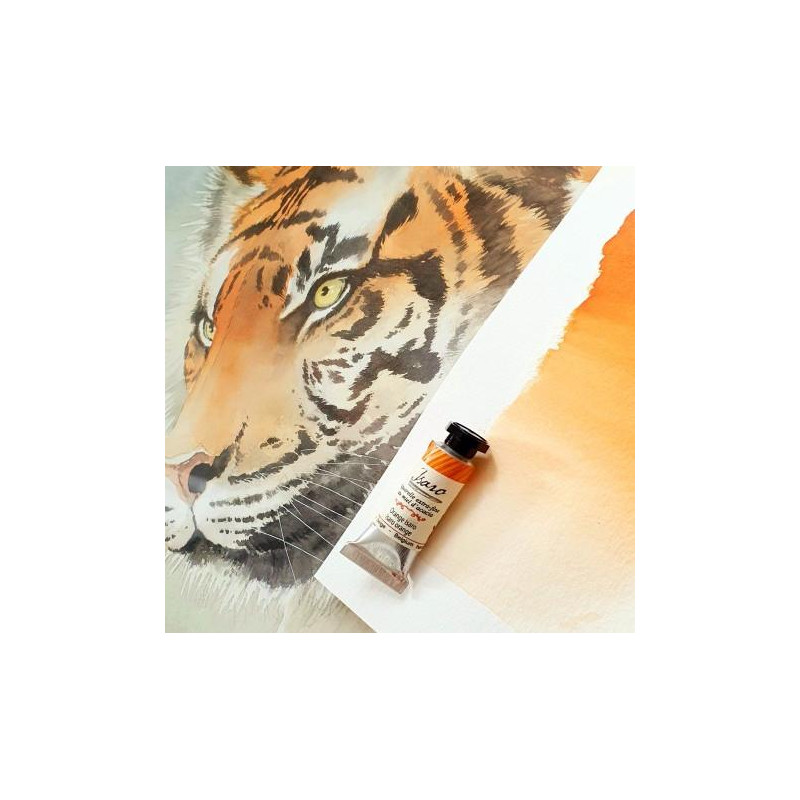 Orange Isaro - Aquarelle extra-fine tube 7ml Isaro