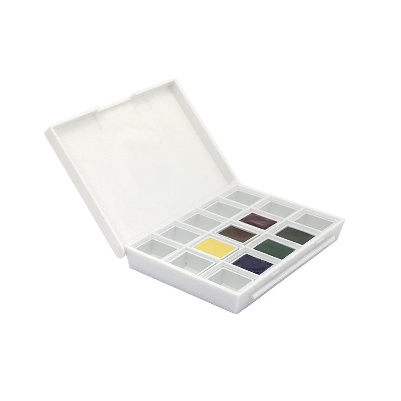 Coffret de voyage Floral de 6 ½ godets d'aquarelle extra-fine Daniel Smith