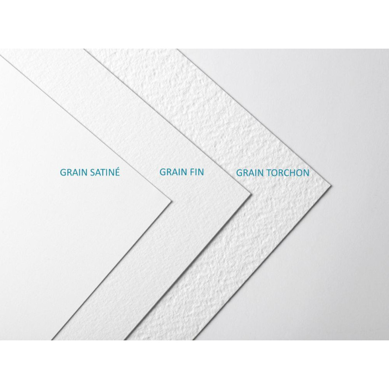 Bloc collé 4 côtés Professional 100% coton Winsor & Newton 22.9x30,5 300g 20f grain fin