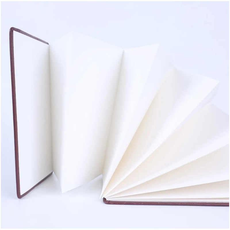 Album accordéon 100% coton 230g 30 pages 13x21 grain satiné Etchr