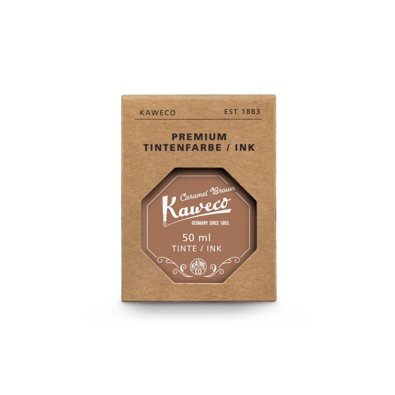 Flacon 50ml d'encre premium Kaweco Brun
