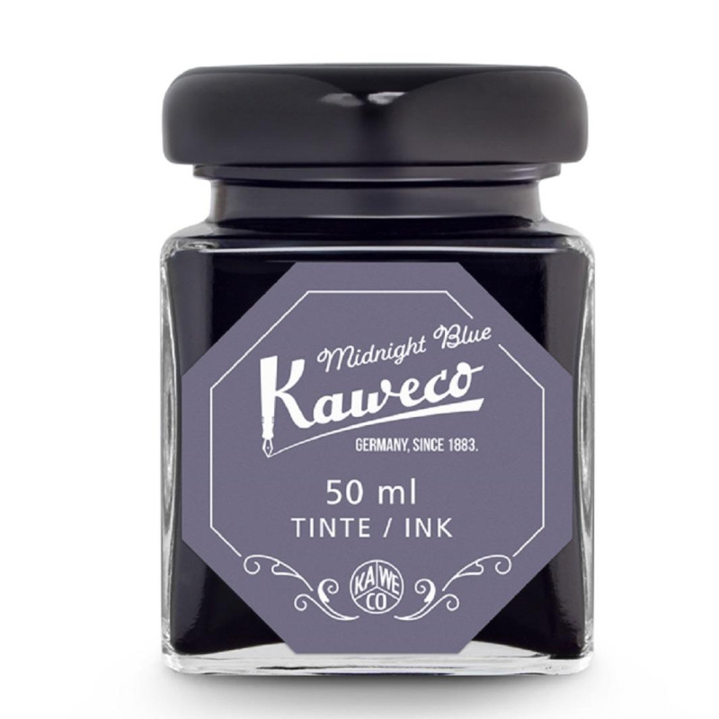 Flacon 50ml d'encre premium Kaweco Bleu nuit