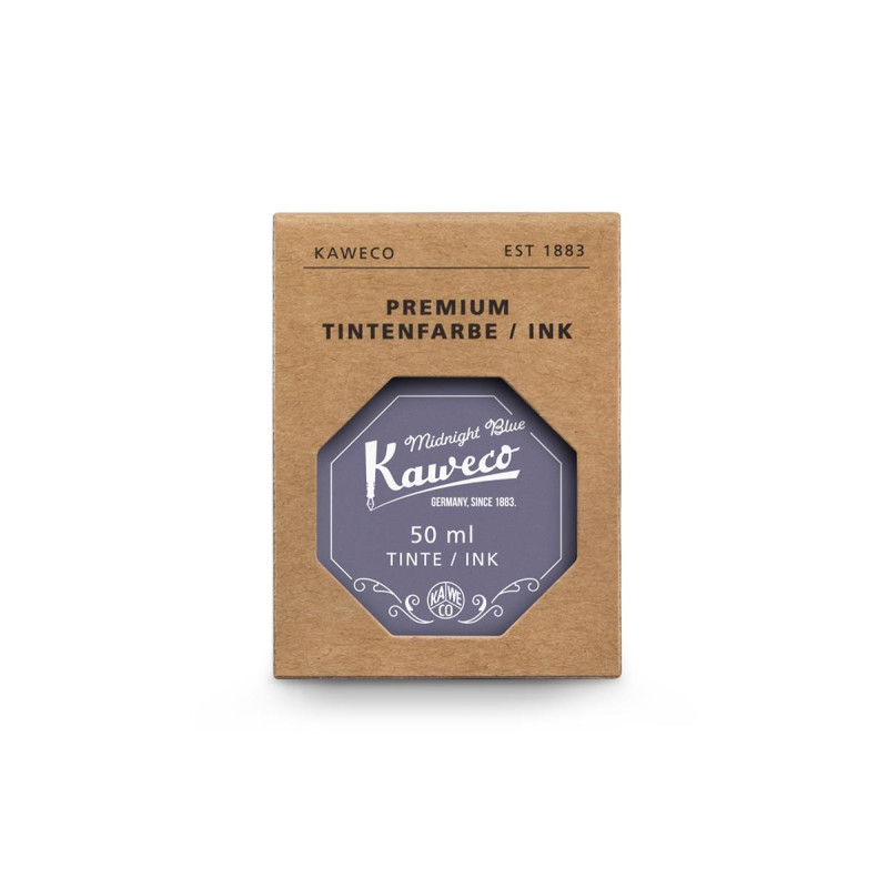 Flacon 50ml d'encre premium Kaweco Bleu nuit
