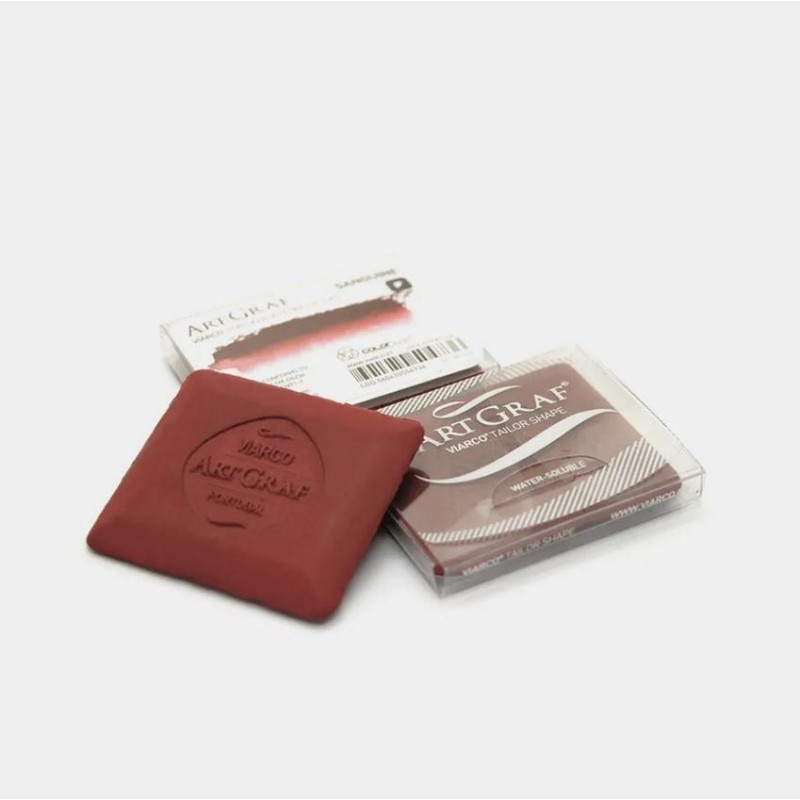 Pavé aquarellable tailleur Sanguine Artgraf Viarco