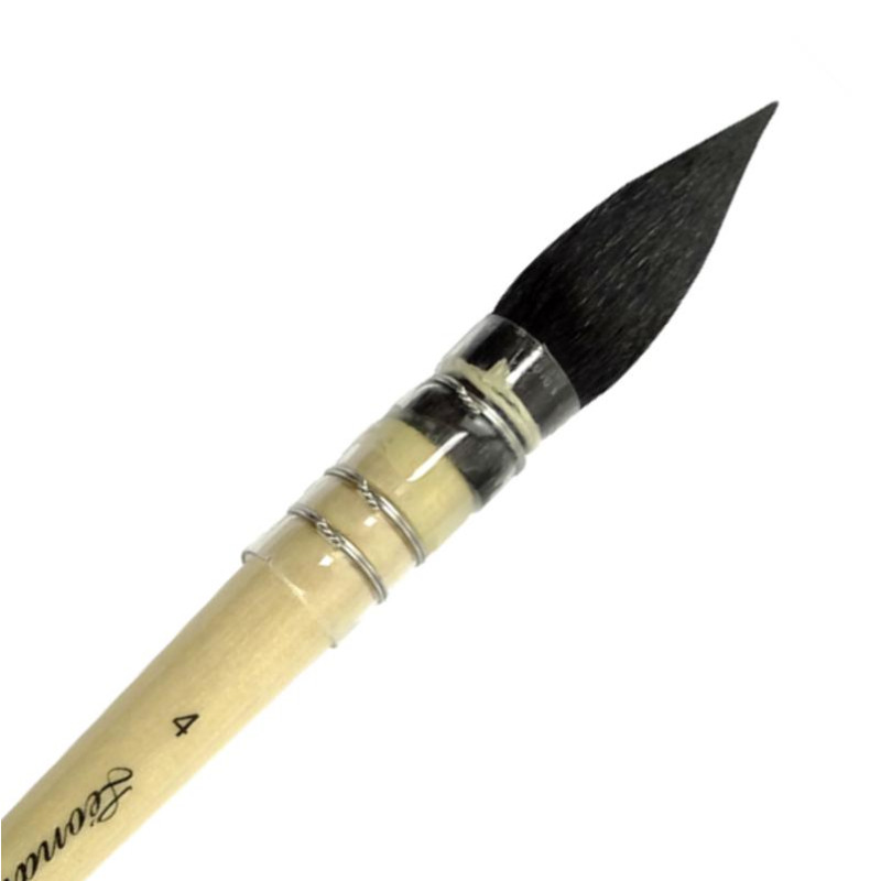 Pinceau lavis en chèvre du tibet série 8206 RO n°2-5 Léonard