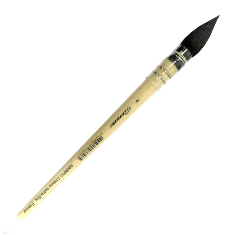 Pinceau lavis en chèvre du tibet série 8206 RO n°2-5 Léonard