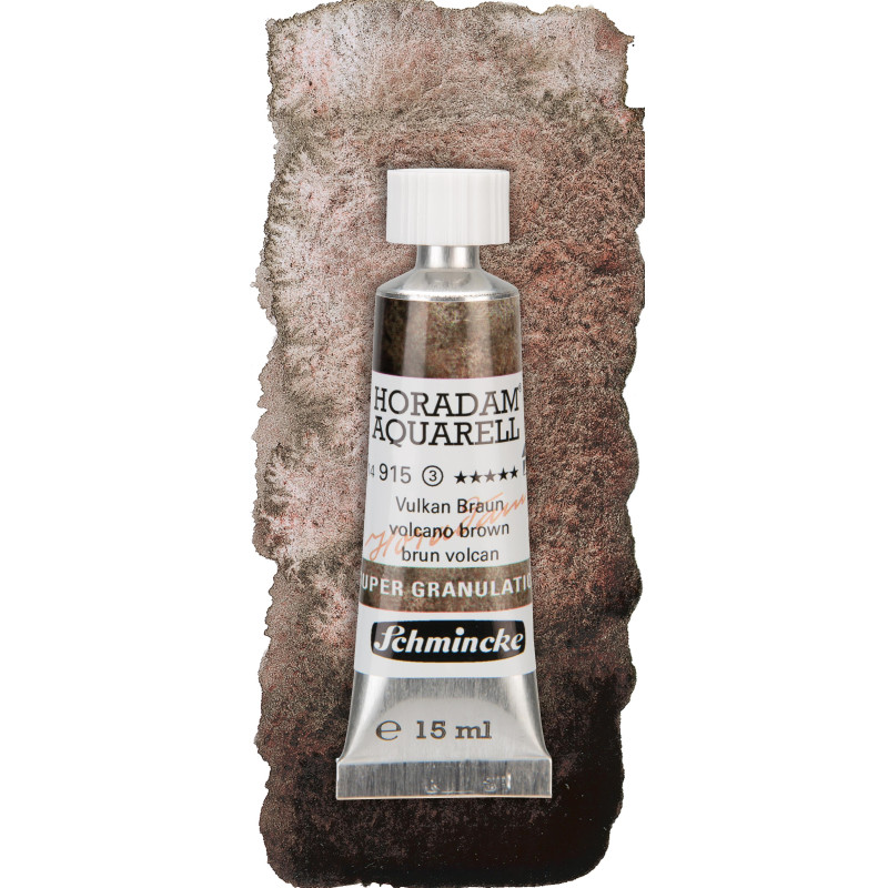 Volcan brun - aquarelle super-granuleuse Tube 15 ml Schmincke Horadam