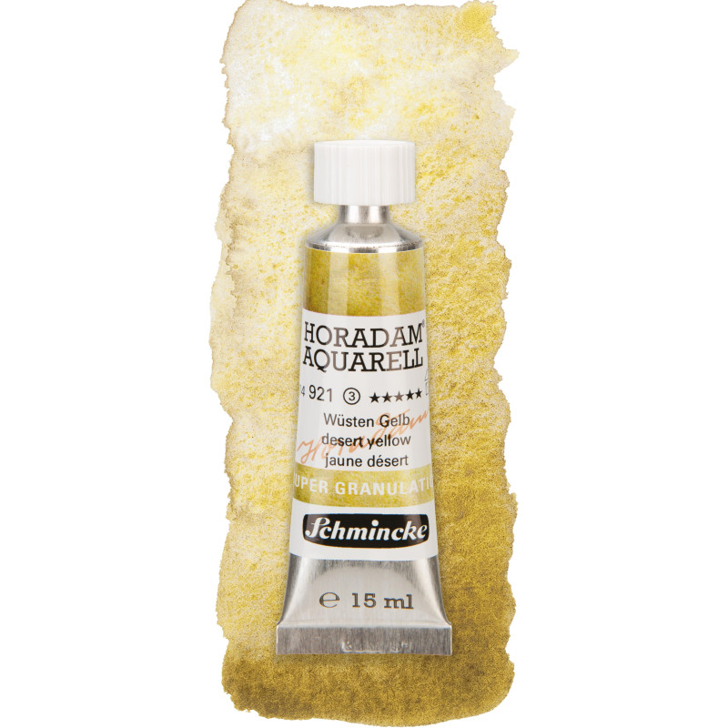 Désert jaune - aquarelle super-granuleuse Tube 15 ml Schmincke Horadam