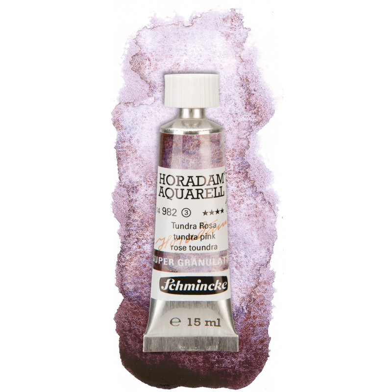 Tundra rose - aquarelle super-granuleuse Tube 15 ml Schmincke Horadam