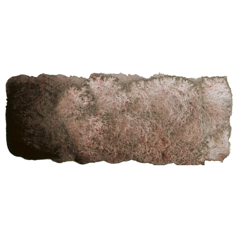 Volcan brun - aquarelle super-granuleuse ½ Godets Schmincke Horadam
