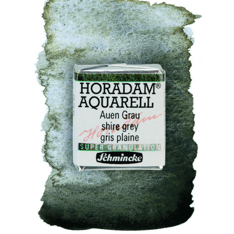 Plaine gris - aquarelle super-granuleuse ½ Godets Schmincke Horadam