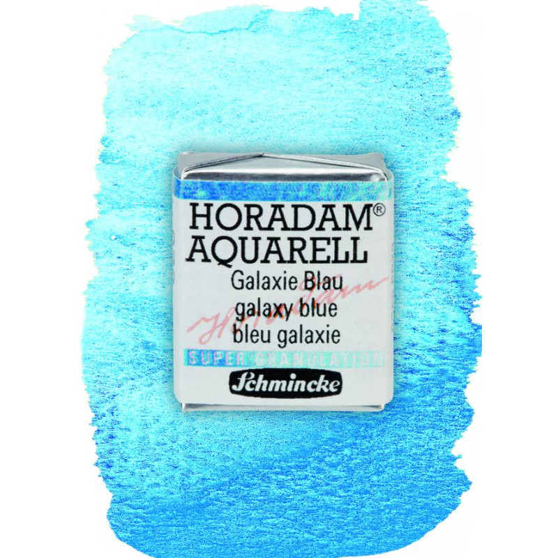Galaxie bleu - aquarelle super-granuleuse ½ Godets Schmincke Horadam