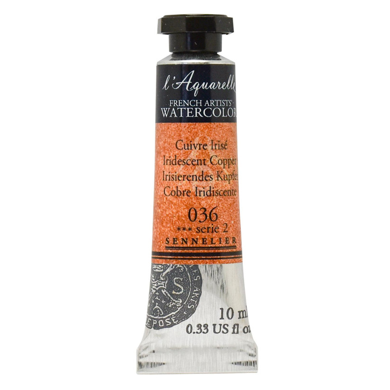 Cuivre Irisé - Aquarelle Tube 10ml Sennelier