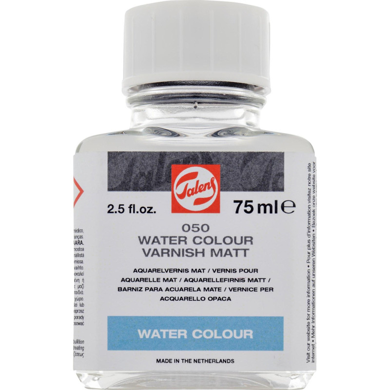 Vernis pour aquarelle Talens flacon 75 ml 