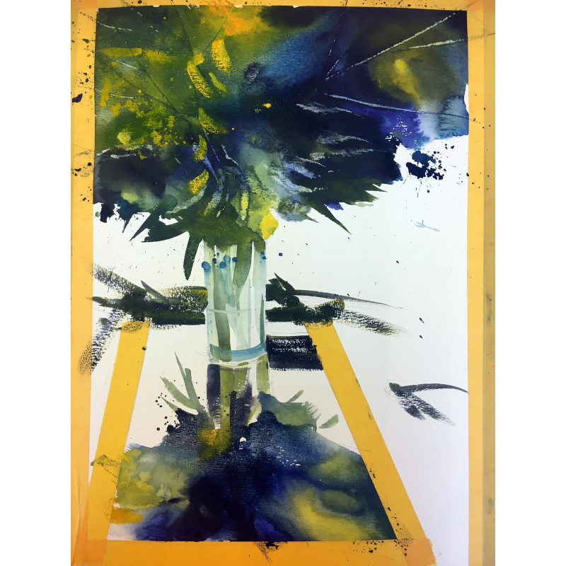 Ruban Adhésif pour Aquarelle papier de riz 38mm x 50M