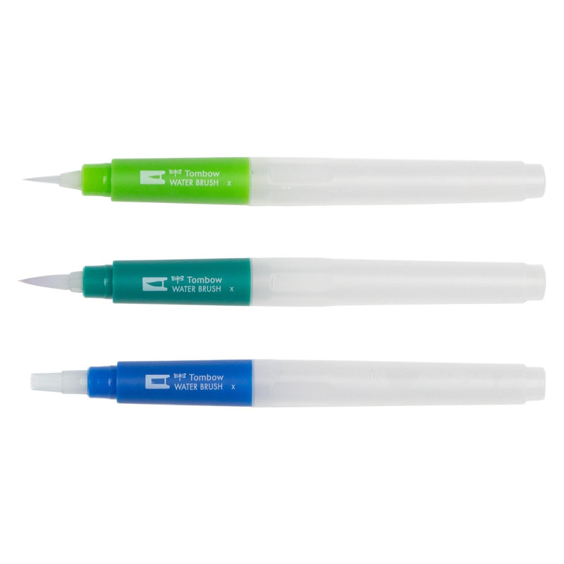 Set de 3 pinceaux à réserve d'eau Tombow