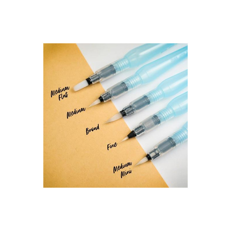 Pinceau à réserve d'eau contenance 10ml Pentel pointe moyenne