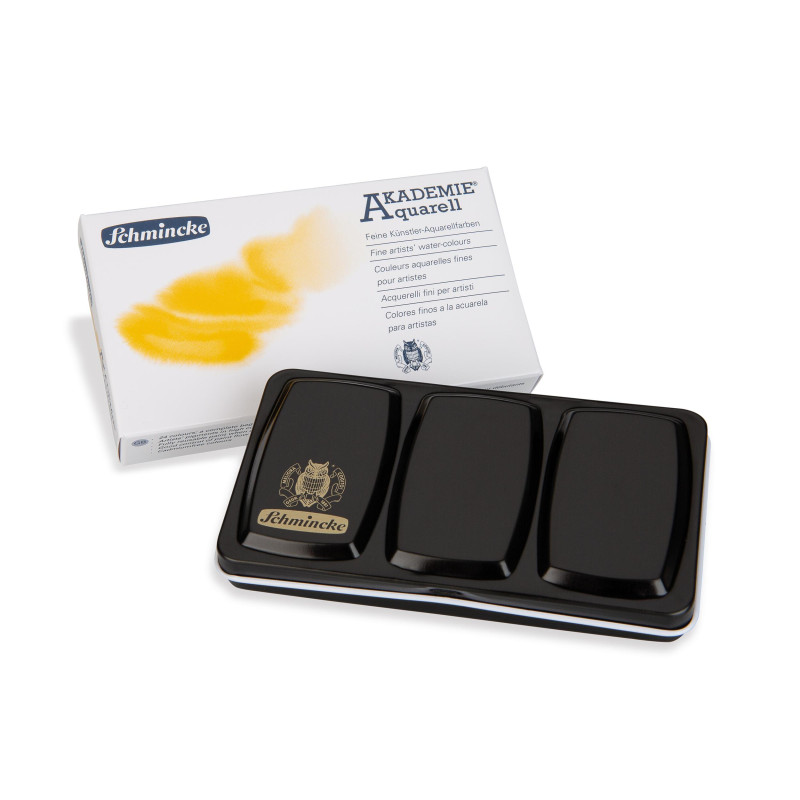 Boîte métal « Compact »Schmincke Akademie 121/2 godets