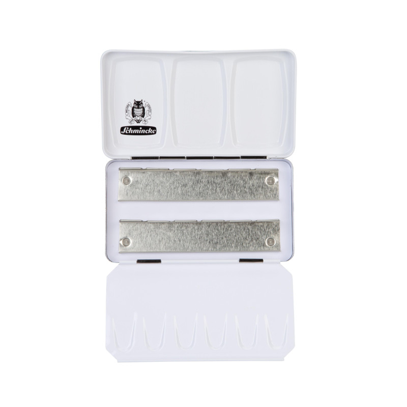 Boîte métal vide Schmincke pour 121/2 godets