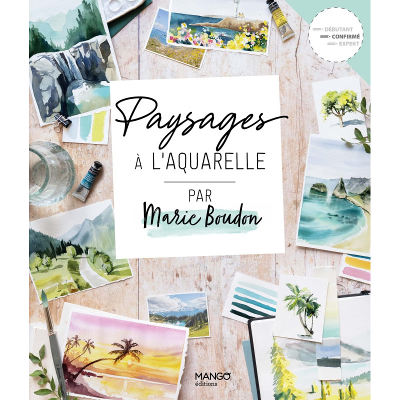 Paysages à l'aquarelle, Marie Boudon