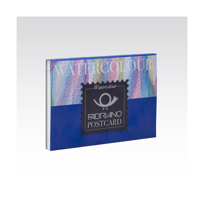 Bloc carte postale Fabriano 10,5x14,8 300g 20 f grain fin 