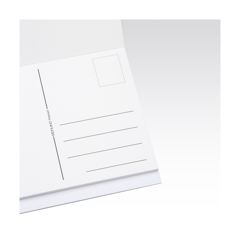 Bloc carte postale Fabriano 10,5x14,8 300g 20 f grain fin 