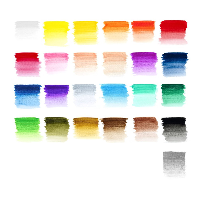Trousse de 24 crayons aquarellables Studio Winsor et Newton