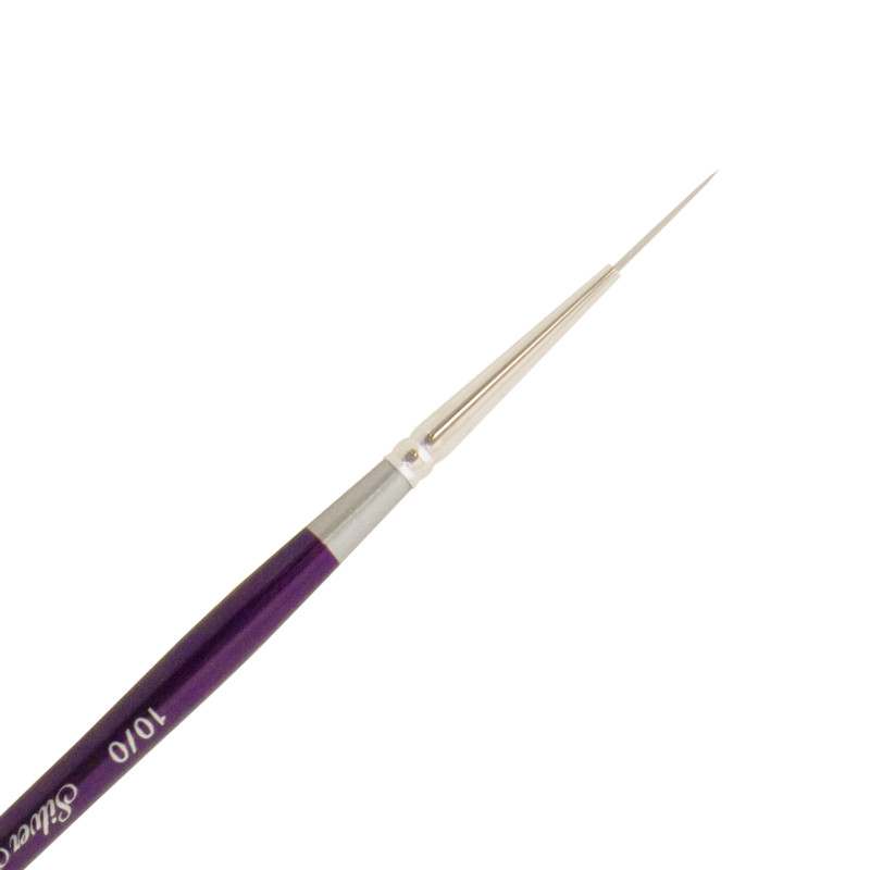 Pinceau aquarelle script liner Silver Silk 88 série 8807S Silver n°10/0