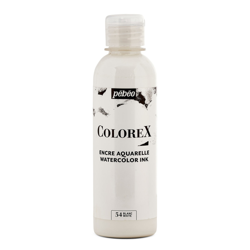 Blanc opaque - Encre aquarelle Colorex 250ml Pébéo