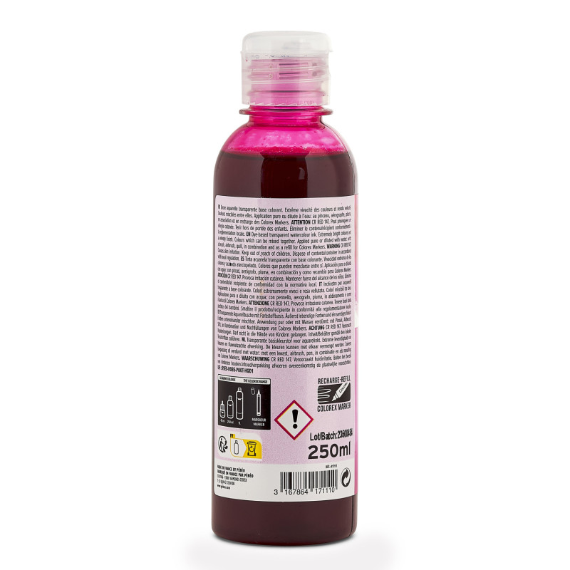 Magenta - Encre aquarelle Colorex 250ml Pébéo