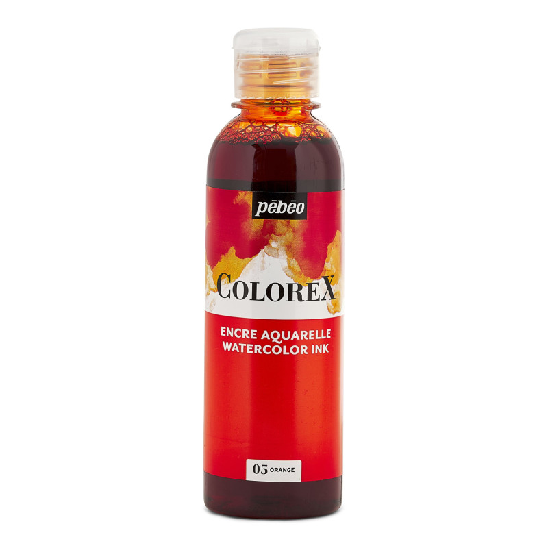 Orange - Encre aquarelle Colorex 250ml Pébéo