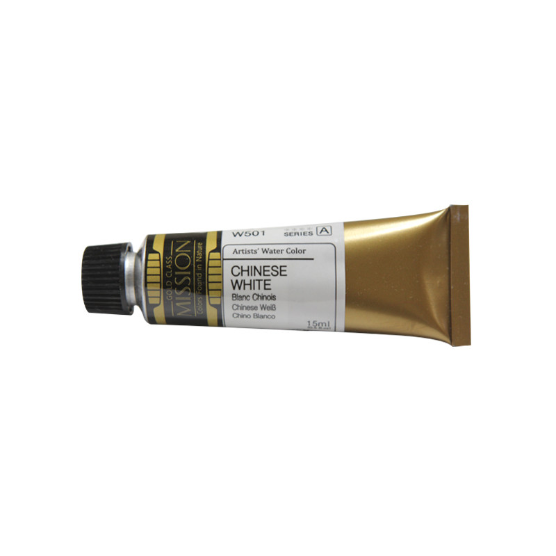 Blanc de chine - aquarelle Tube 15ml Gold Class Mijello