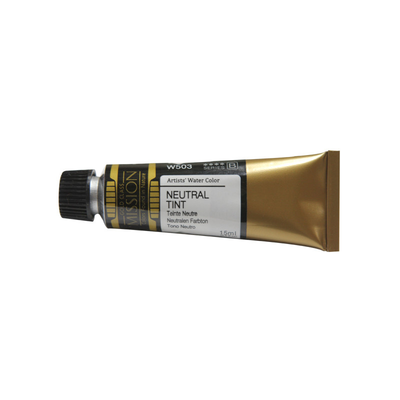 Teinte neutre - aquarelle Tube 15ml Gold Class Mijello