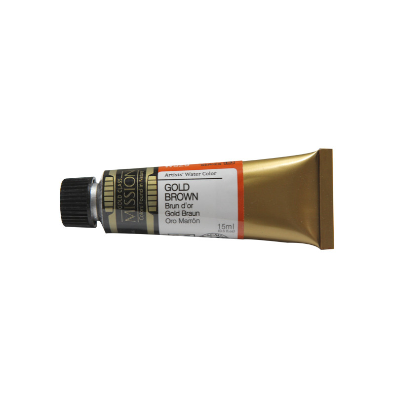 Brun d'or - aquarelle Tube 15ml Gold Class Mijello
