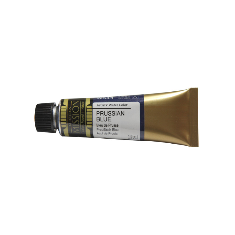 Bleu de prusse - aquarelle Tube 15ml Gold Class Mijello