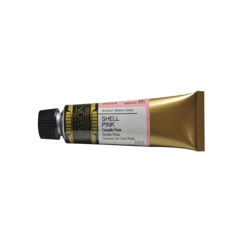 Rose coquille - aquarelle Tube 15ml Gold Class Mijello