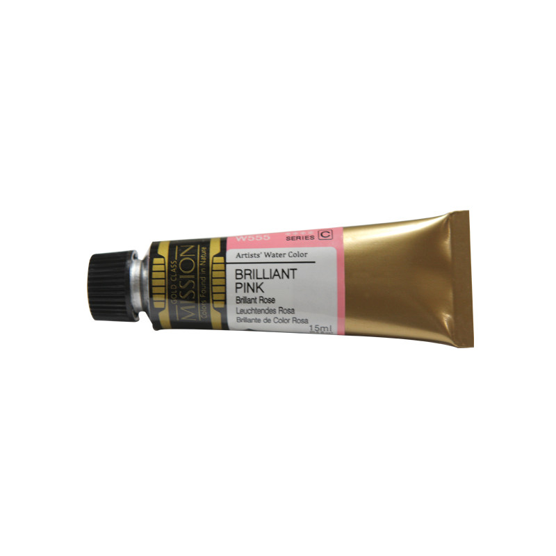 Rose brillant - aquarelle Tube 15ml Gold Class Mijello