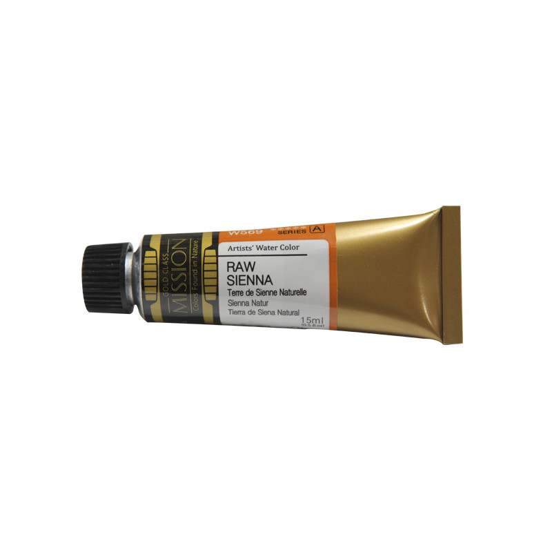 Terre de sienne naturelle - aquarelle Tube 15ml Gold Class Mijello