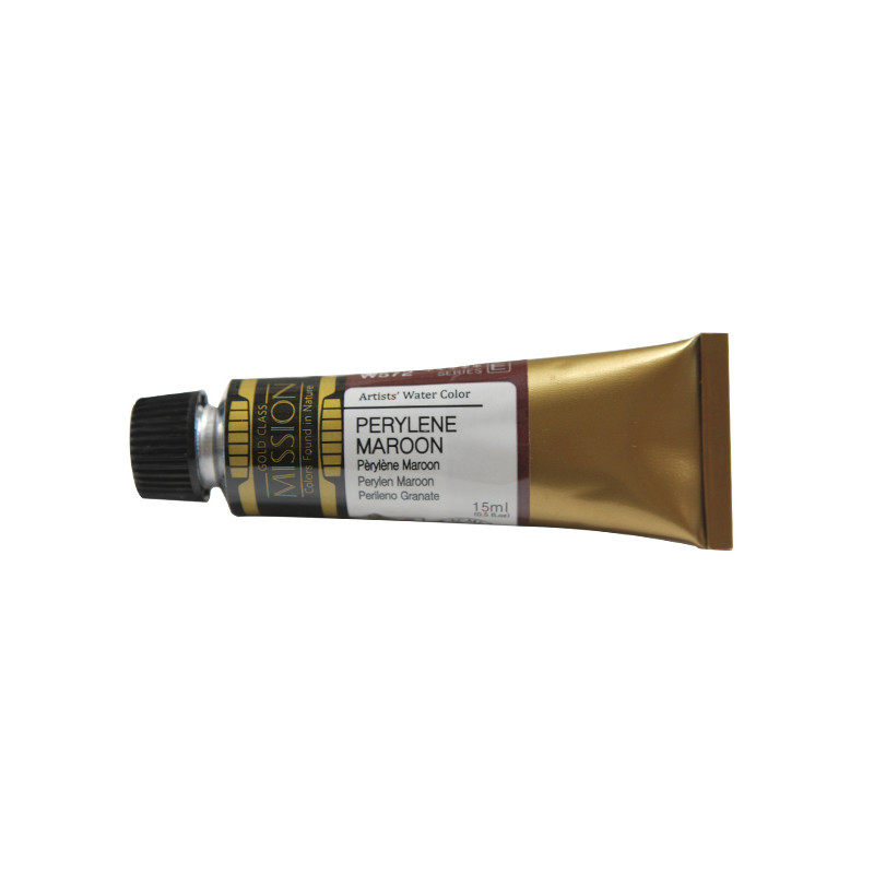 Pérylène marron - aquarelle Tube 15ml Gold Class Mijello