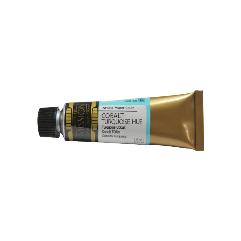 Turquoise cobalt - aquarelle Tube 15ml Gold Class Mijello