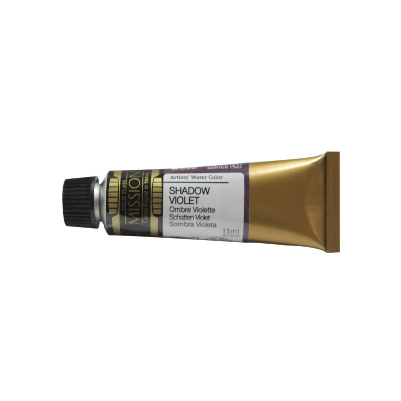 Ombre violette - aquarelle Tube 15ml Gold Class Mijello