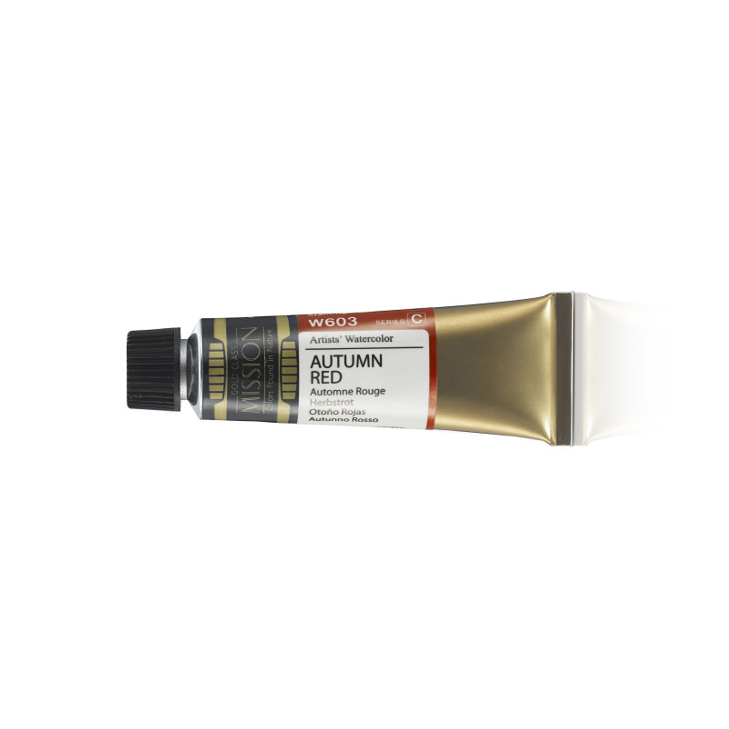 Automne rouge - aquarelle Tube 15ml Gold Class Mijello
