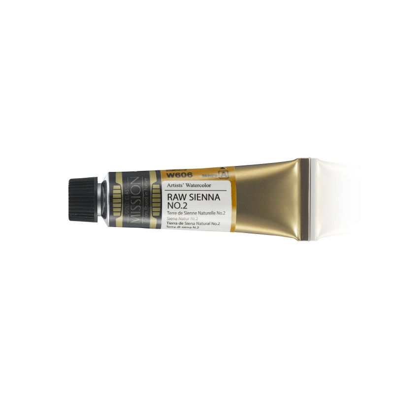 Terre de sienne naturelle No2 - aquarelle Tube 15ml Gold Class Mijello