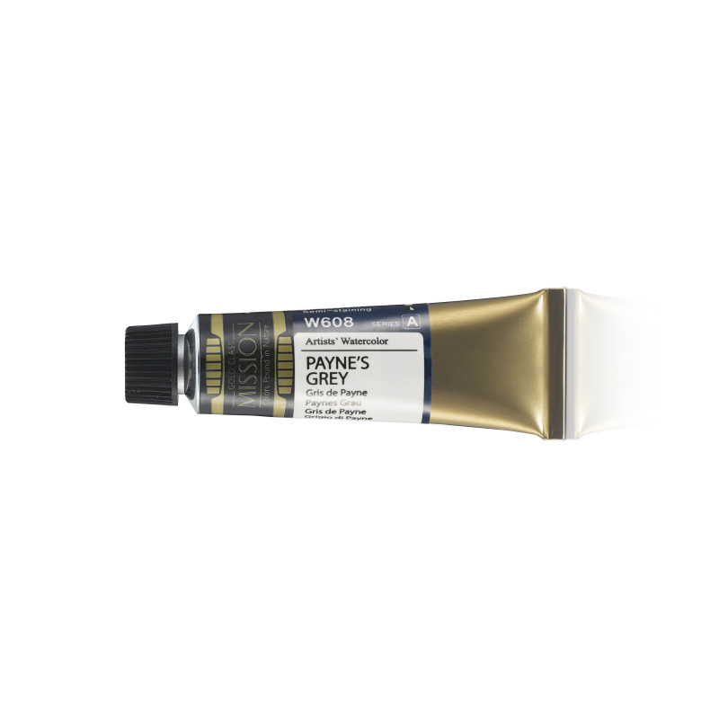 Gris de payne - aquarelle Tube 15ml Gold Class Mijello