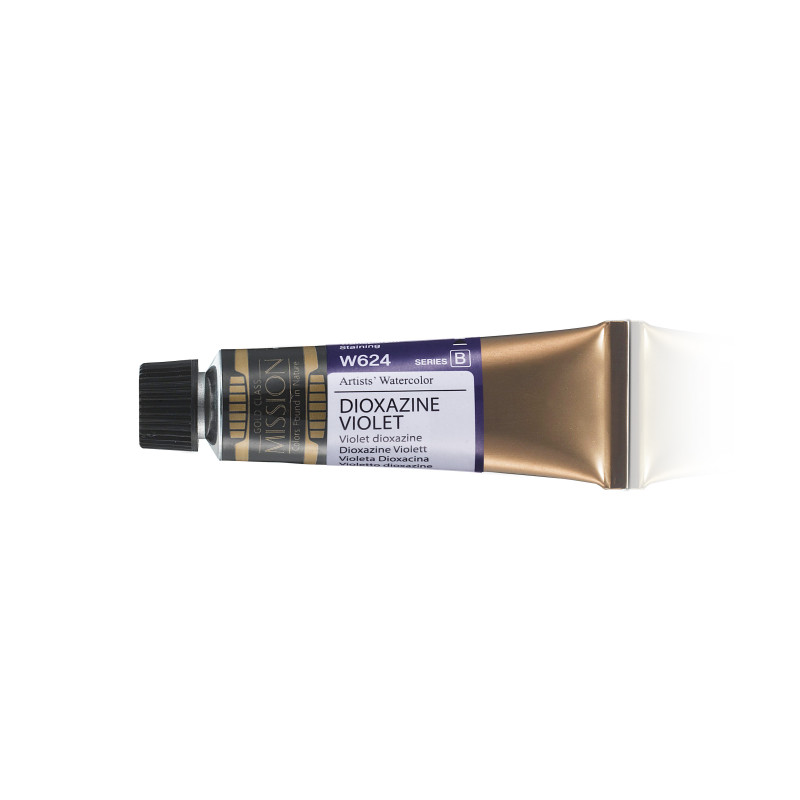 Violet dioxazine - aquarelle Tube 15ml Gold Class Mijello