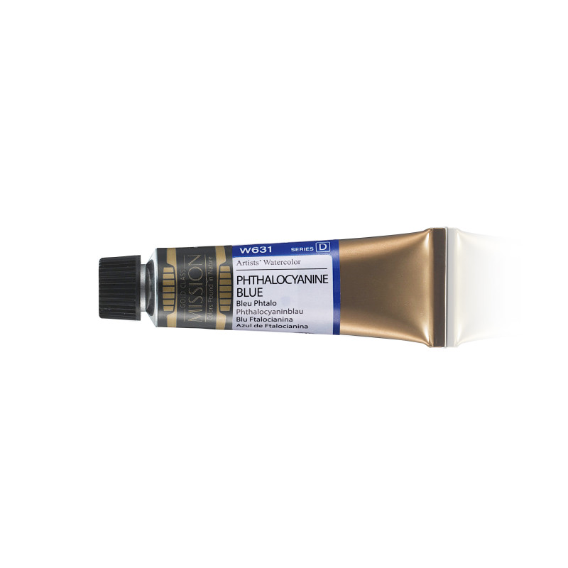 Bleu phtalo - aquarelle Tube 15ml Gold Class Mijello