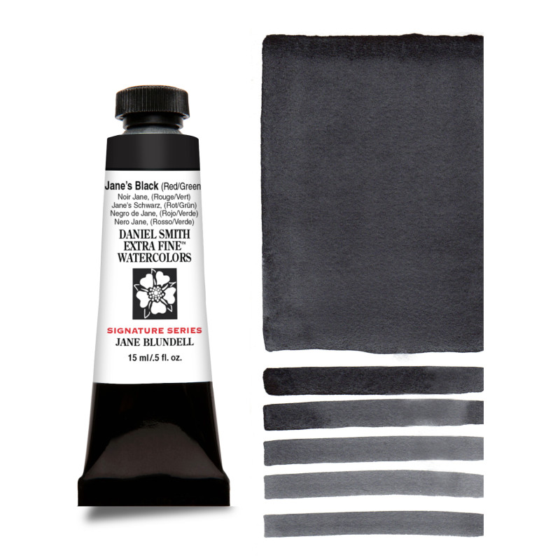 Noir Jane rouge vert - aquarelle extra-fine Tube 15ml Daniel Smith