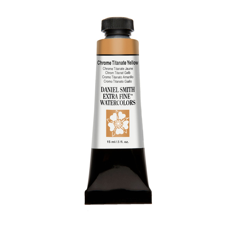 Chrome Titanate jaune - aquarelle extra-fine Tube 15ml Daniel Smith