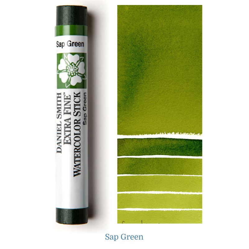 Vert de vessie - aquarelle extra-fine stick Daniel Smith