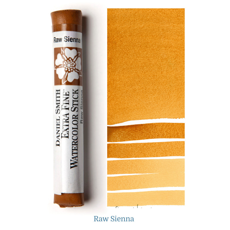 Terre de Sienne naturelle - aquarelle extra-fine stick Daniel Smith